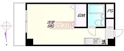 シーダーズフォレスト ワンルームの間取図画像
