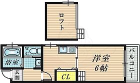 エリジウム  ｜ 大阪府東大阪市下小阪５丁目（賃貸マンション1K・3階・24.00㎡） その2