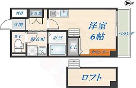 キオズ布施足代北  ｜ 大阪府東大阪市足代北２丁目（賃貸マンション1K・3階・18.03㎡） その2