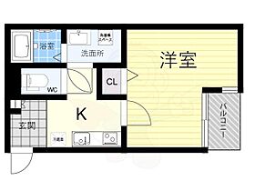 大阪府東大阪市小若江１丁目（賃貸アパート1K・2階・22.84㎡） その2