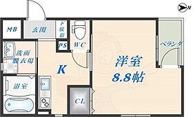 Court小路  ｜ 大阪府大阪市生野区小路東２丁目（賃貸アパート1K・1階・29.40㎡） その2