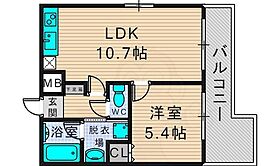 サイプレス小阪駅前  ｜ 大阪府東大阪市下小阪１丁目5番3号（賃貸マンション1LDK・7階・36.28㎡） その2