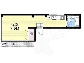 大阪府東大阪市小阪１丁目（賃貸マンション1R・3階・15.00㎡） その2