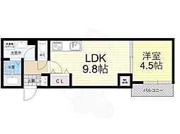 アート小若江 1階/-