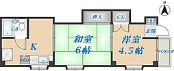 ビーコンハイツパート1 2階/-