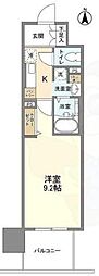 ハイライン3 1Kの間取図画像