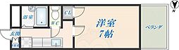 ハイツクレイン 1Kの間取図画像