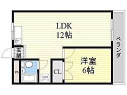 源ハイツ 2階/-