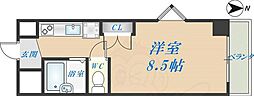 ノアーズアーク長田21 1Kの間取図画像