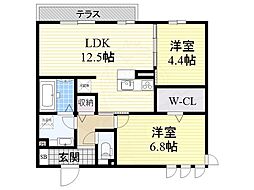ファミールD希 2階/-