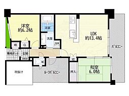 クレアシティ布施 15階