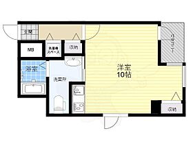 ハイマート上町  ｜ 大阪府大阪市中央区上本町西１丁目1番9号（賃貸マンション1R・3階・26.19㎡） その2