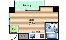 朝日プラザ江戸堀  ｜ 大阪府大阪市西区江戸堀３丁目（賃貸マンション1R・4階・14.63㎡） その2