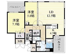 アーバンライフ御堂筋本町タワー  ｜ 大阪府大阪市中央区南本町３丁目3番25号（賃貸マンション2LDK・10階・70.65㎡） その2