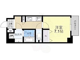 ラムール南堀江  ｜ 大阪府大阪市西区南堀江４丁目（賃貸マンション1K・6階・24.36㎡） その2