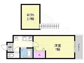 レスポワル新町  ｜ 大阪府大阪市西区新町４丁目（賃貸マンション1K・6階・21.60㎡） その2