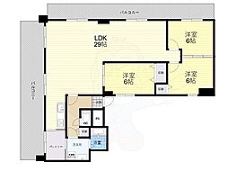ウエストリヴィエール 9階/-