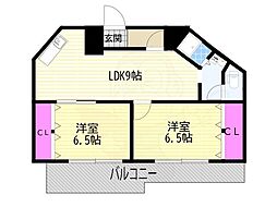 ロイヤルハイツ河田 5階/-