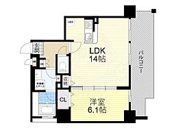 エルデ北堀江 6階/-