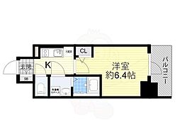 ESLEADAWAZAPRIMECOAT 1Kの間取図画像