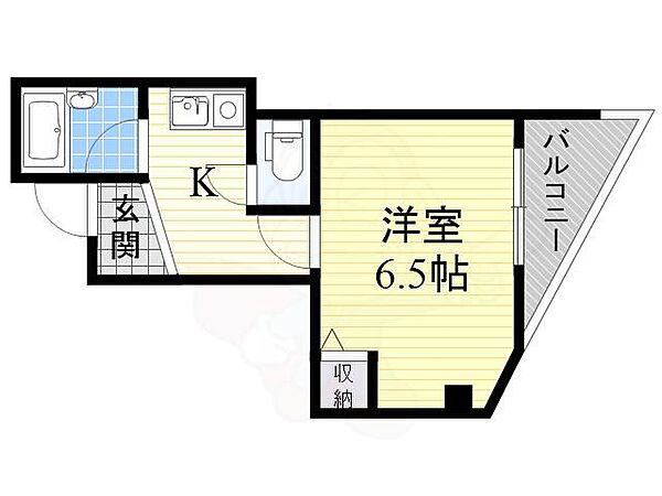 シティーライフ千代崎 ｜大阪府大阪市西区千代崎２丁目(賃貸マンション1K・3階・20.44㎡)の写真 その2