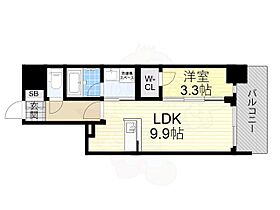 RJRプレシア南堀江  ｜ 大阪府大阪市西区南堀江２丁目5番7号（賃貸マンション1LDK・3階・34.71㎡） その2