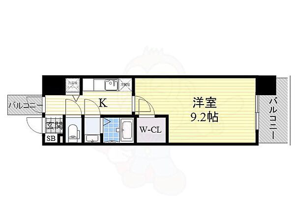 アーデンタワー靱公園 ｜大阪府大阪市西区靱本町３丁目(賃貸マンション1K・11階・30.29㎡)の写真 その2