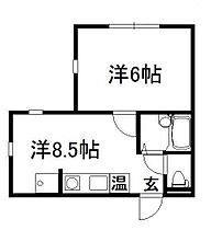 西川ハイツ 101 ｜ 京都府京田辺市田辺中央3丁目（賃貸アパート1LDK・1階・27.50㎡） その2