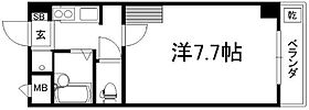 来春空室フルールロード 101 ｜ 京都府京田辺市田辺中央2丁目（賃貸マンション1K・1階・23.19㎡） その2