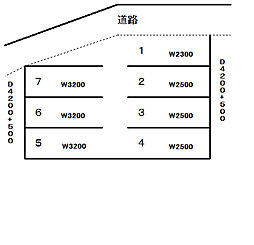 ビラ桂駐車場 4