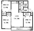 エメラルドグリーン平和通1階1,200万円