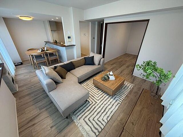 リビング/ダイニング 札幌市営東豊線 月寒中央駅 徒歩8分