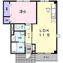 コスモスＫ．Ｔ　II 103 ｜ 福井県越前市瓜生町44－15－3（賃貸マンション1LDK・1階・42.46㎡） その2