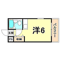 ダイドーメゾン夙川 202 ｜ 兵庫県西宮市分銅町（賃貸マンション1R・2階・16.74㎡） その2