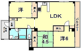 ドゥエリング北夙川 201 ｜ 兵庫県西宮市西平町（賃貸マンション3LDK・2階・76.50㎡） その2