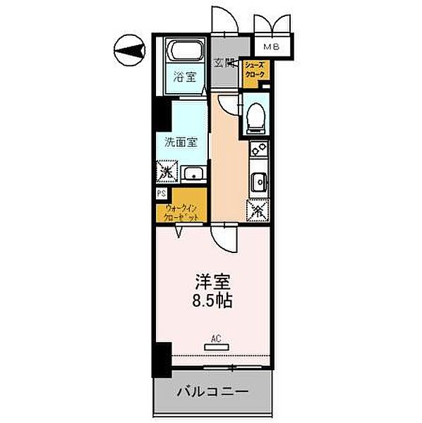 （仮）西宮北口　深津町プロジェクト 616｜兵庫県西宮市深津町(賃貸マンション1K・6階・32.19㎡)の写真 その2