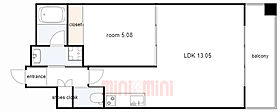 兵庫県西宮市今津水波町（賃貸マンション1LDK・4階・40.72㎡） その2