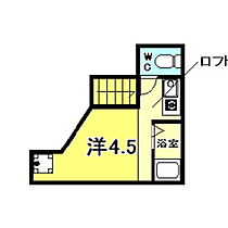 リック上甲東園 A ｜ 兵庫県西宮市上甲東園１丁目（賃貸アパート1R・2階・18.00㎡） その2