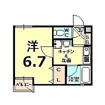 クレスト 102 ｜ 兵庫県西宮市大屋町（賃貸マンション1K・1階・23.00㎡） その2