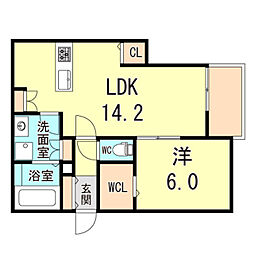 甲南山手駅 12.8万円