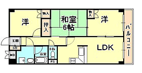 ルグラン芦屋打出小槌I 304 ｜ 兵庫県芦屋市打出小槌町（賃貸マンション3LDK・3階・63.25㎡） その2