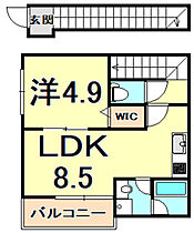 ＡＬＥＧＲＩＡ仁川 201 ｜ 兵庫県宝塚市鹿塩２丁目（賃貸アパート1LDK・2階・37.11㎡） その2