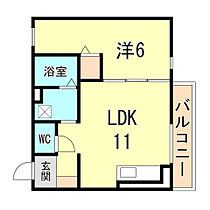 Ｍａｉｓｏｎ　ｄｅ　Ｍａｒｉｎａ　甲子園 302 ｜ 兵庫県西宮市甲子園七番町（賃貸マンション1LDK・3階・39.85㎡） その2