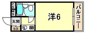 兵庫県神戸市灘区篠原本町４丁目（賃貸マンション1R・3階・16.18㎡） その2