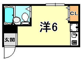 コーポクレドール 102 ｜ 兵庫県神戸市灘区船寺通４丁目（賃貸アパート1R・1階・16.00㎡） その2