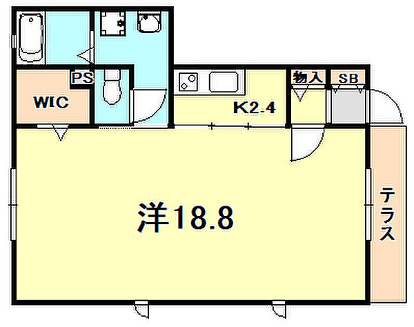 コートヒルズ岡本 102｜兵庫県神戸市東灘区本山北町５丁目(賃貸マンション1K・1階・46.23㎡)の写真 その2