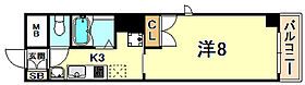 ＢＥＬＡＩＲ住吉 804 ｜ 兵庫県神戸市東灘区住吉宮町７丁目（賃貸マンション1K・8階・26.48㎡） その2