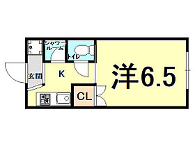 サンハイツ勝野 305 ｜ 兵庫県神戸市灘区篠原北町４丁目（賃貸マンション1R・3階・20.00㎡） その2