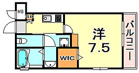 ワコーレヴィータ魚崎北町 101 ｜ 兵庫県神戸市東灘区魚崎北町６丁目（賃貸マンション1K・1階・25.02㎡） その2