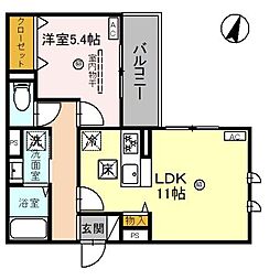 バレンティア 1階/105